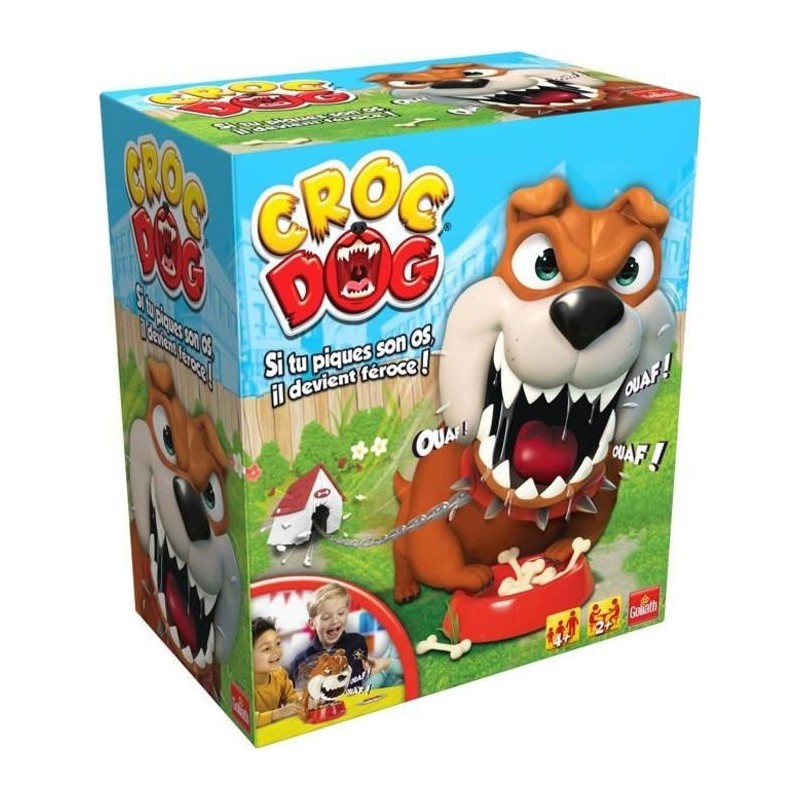 CROC DOG - Jeu de société enfant - GOLIATH