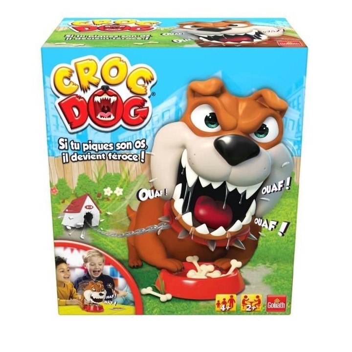 CROC DOG - Jeu de société enfant - GOLIATH