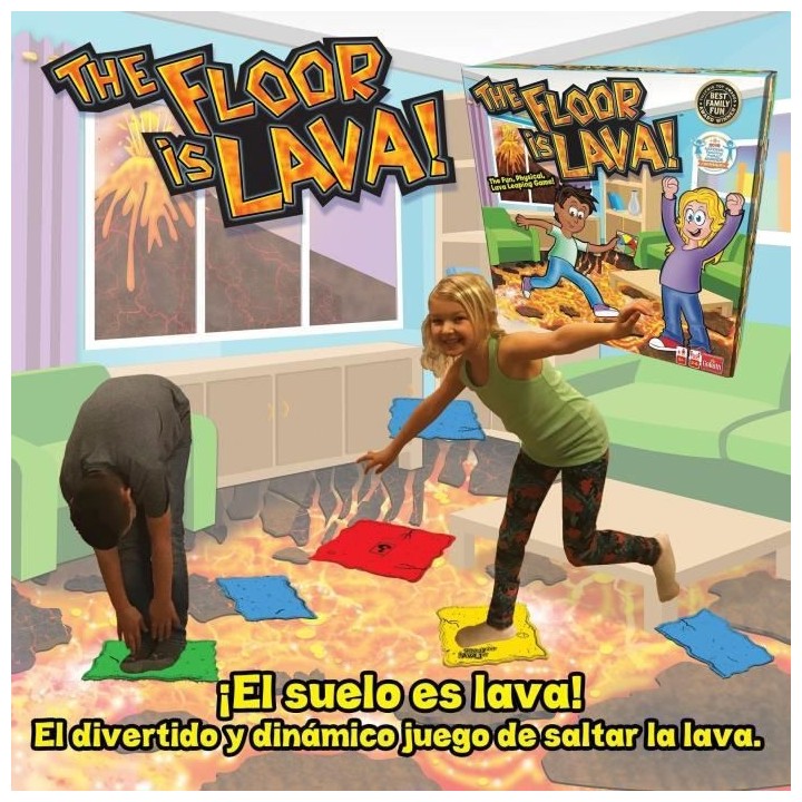 Floor is lava - Jeu de société - GOLIATH - A partir de 5 ans
