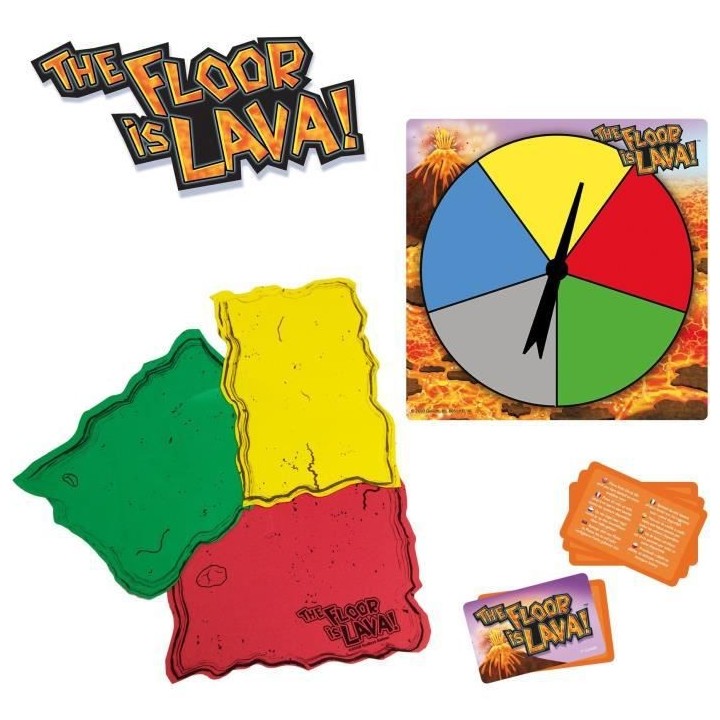 Floor is lava - Jeu de société - GOLIATH - A partir de 5 ans