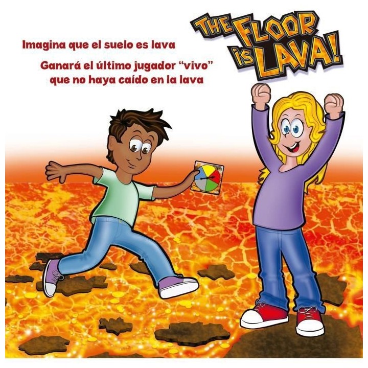 Floor is lava - Jeu de société - GOLIATH - A partir de 5 ans