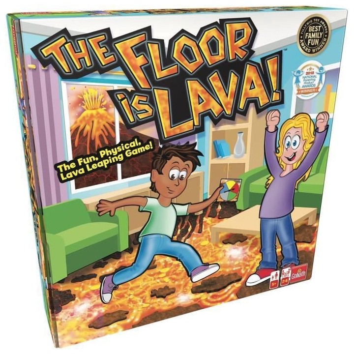 Floor is lava - Jeu de société - GOLIATH - A partir de 5 ans