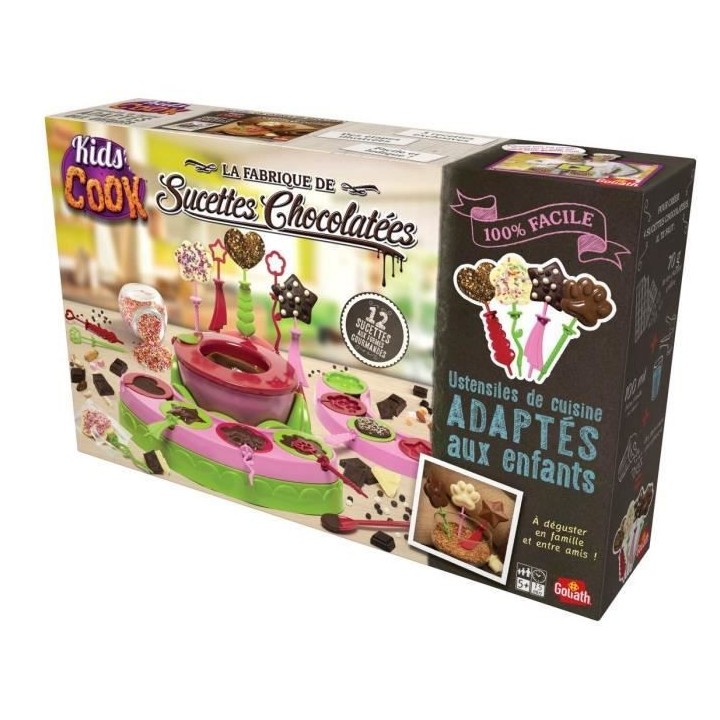 GOLIATH Fabrique de sucettes chocolatées