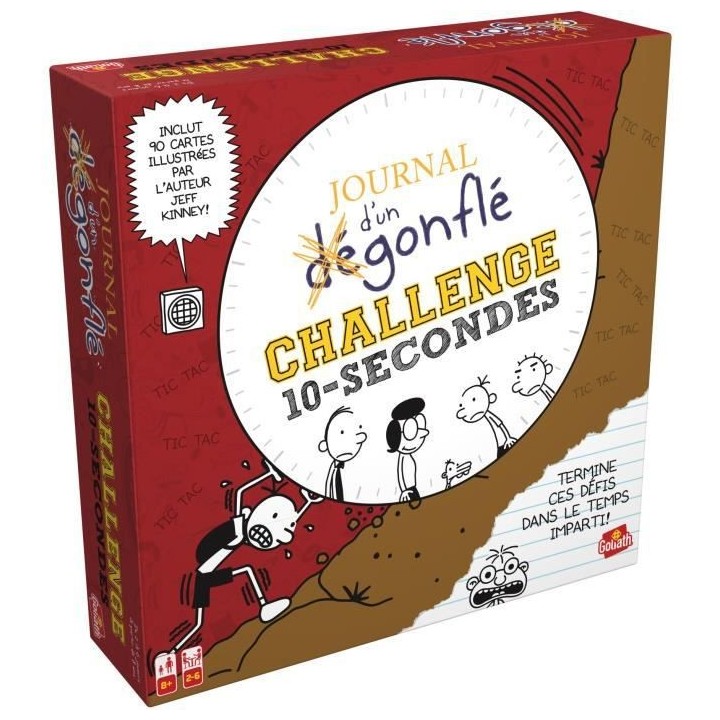 Le Journal d'un dégonflé - Jeu de société - GOLIATH