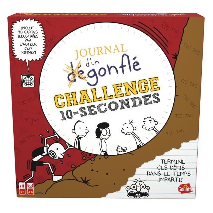 Le Journal d'un dégonflé - Jeu de société - GOLIATH