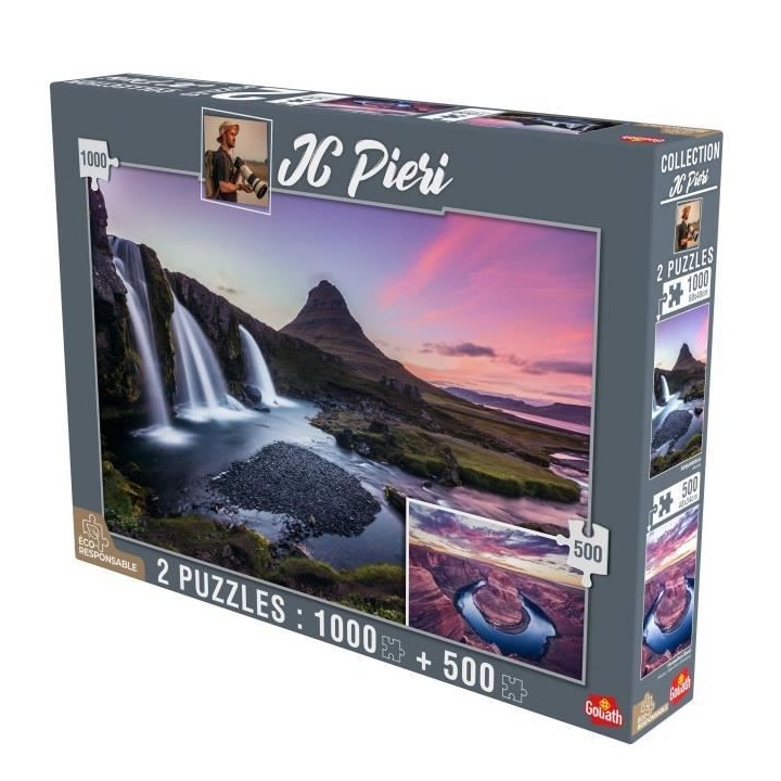 GOLIATH Puzzle Collection JC Pieri - Kirkjuffellsfoss (Islande) et Hor