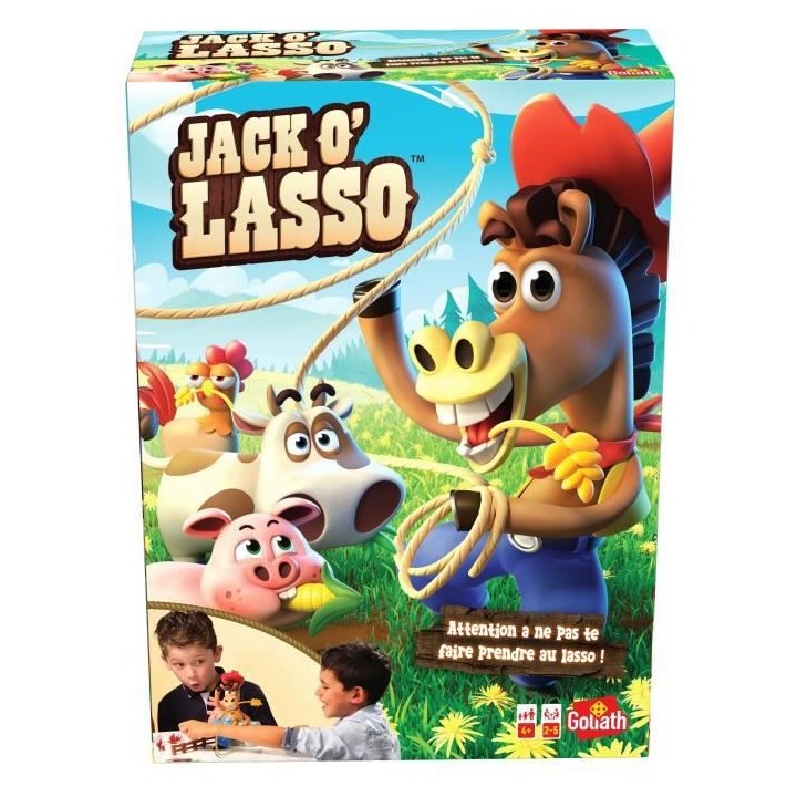 Jack O'Lasso - Jeu de figurine - GOLIATH - A partir de 4 ans