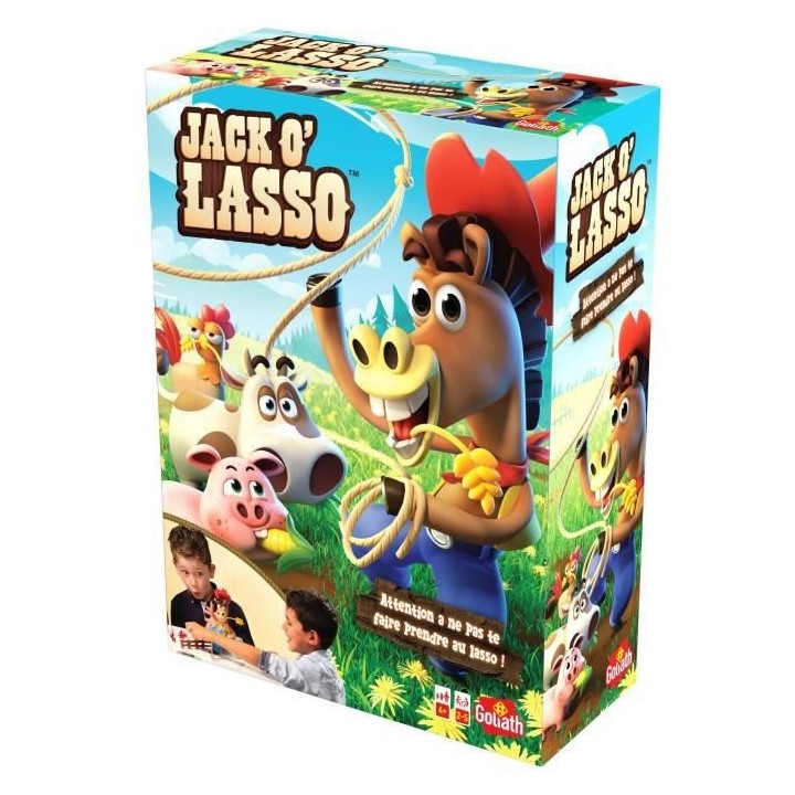 Jack O'Lasso - Jeu de figurine - GOLIATH - A partir de 4 ans