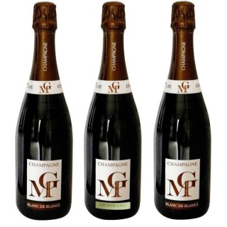 MICHEL GONET 2009 Coffret Découverte Terroir 3 Bulles Champagne Brut