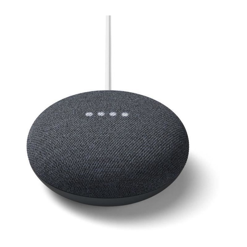 GOOGLE Nest Mini Enceinte intelligente Charbon