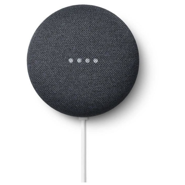 GOOGLE Nest Mini Enceinte intelligente Charbon
