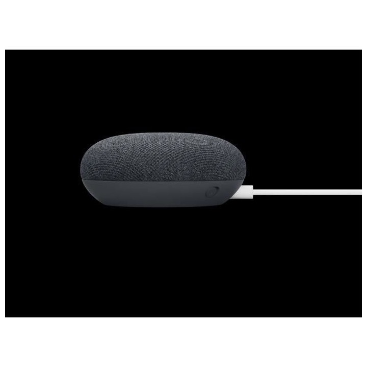 GOOGLE Nest Mini Enceinte intelligente Charbon