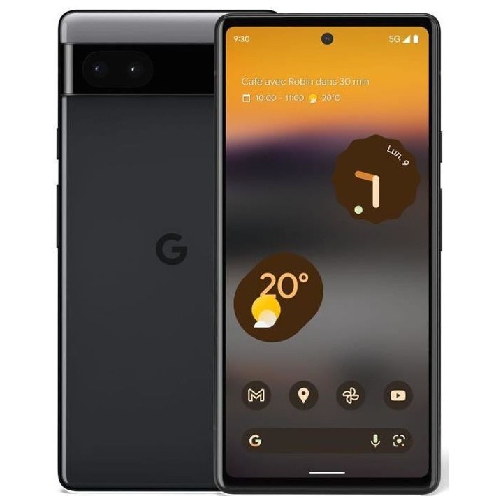 Google Pixel 6a Charbon - 128 Go
