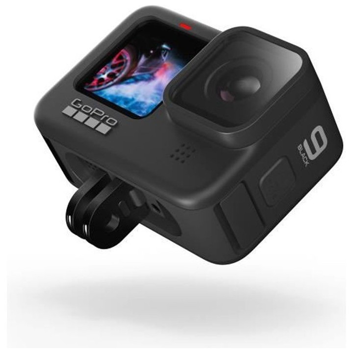 GOPRO Hero 9 - Capteur 23,6MP - Vidéo 5K - Photo 20MP - Hypersmooth 3