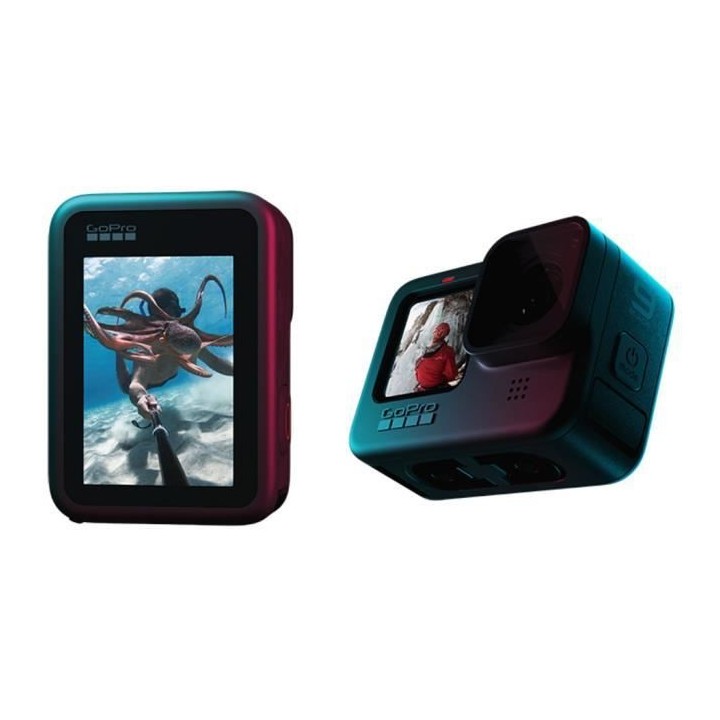 GOPRO Hero 9 - Capteur 23,6MP - Vidéo 5K - Photo 20MP - Hypersmooth 3