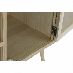 Meubles de télévision DKD Home Decor 130 x 40 x 60 cm Sapin Naturel Doré Métal Bois MDF