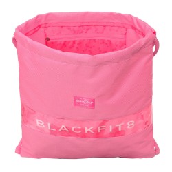 Sac à dos serré par des ficelles BlackFit8 Glow up Rose (35 x 40 x 1 cm)