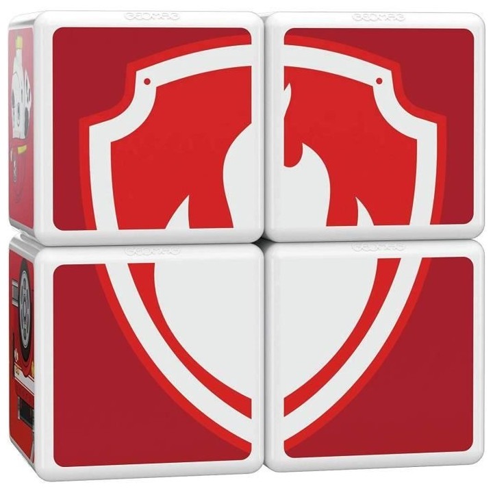 MAGICUBE - Pat' Patrouille Véhicule Marcus (5 Cubes) - Modele Aléato