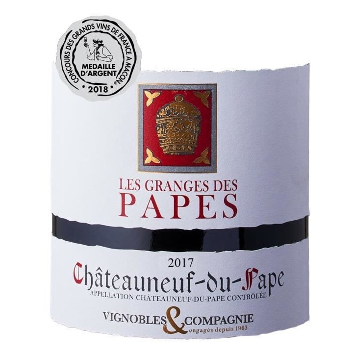 Les Granges des Papes 2017 Châteauneuf du Pape - Vin Rouge de la Vall