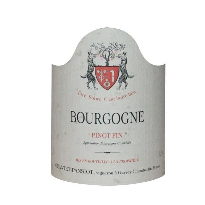Geantet-Pansiot 2015 Bourgogne Pinot Fin - Vin rouge de Bourgogne