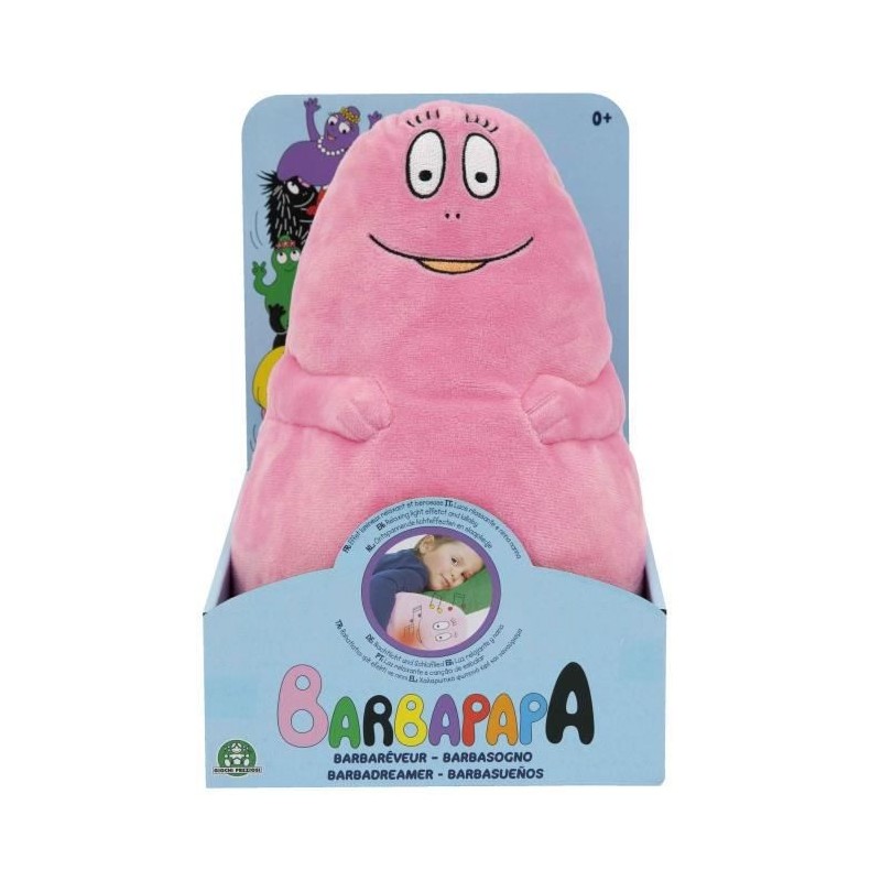 Barbapapa - Peluche Barbapapa Berceuse et Lumineuse