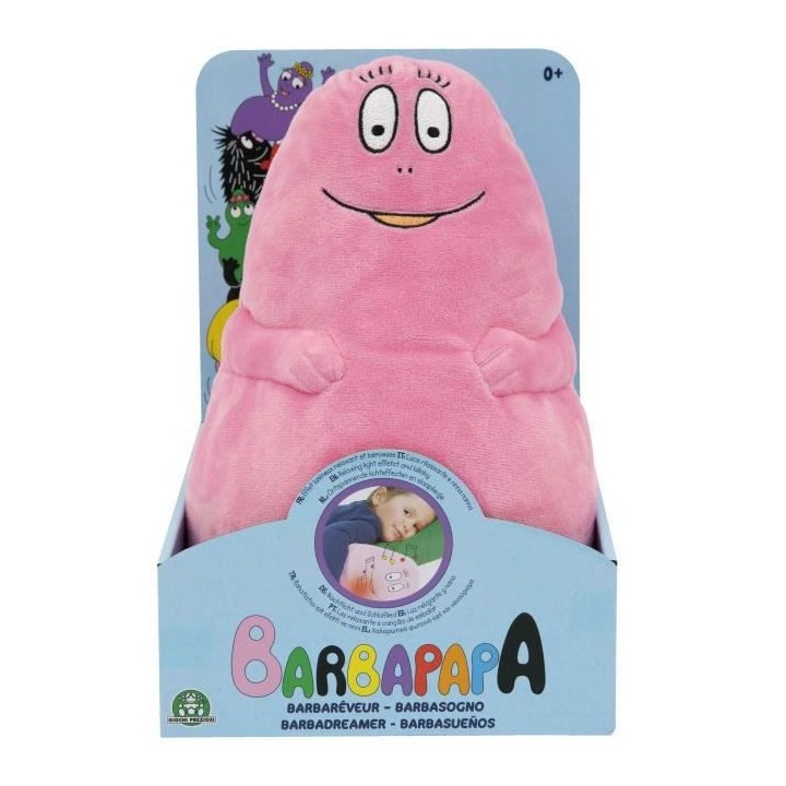 Barbapapa - Peluche Barbapapa Berceuse et Lumineuse