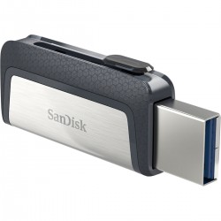 Clé USB SanDisk SDDDC2-128G-G46 Noir Noir/Argenté Argenté 128 GB