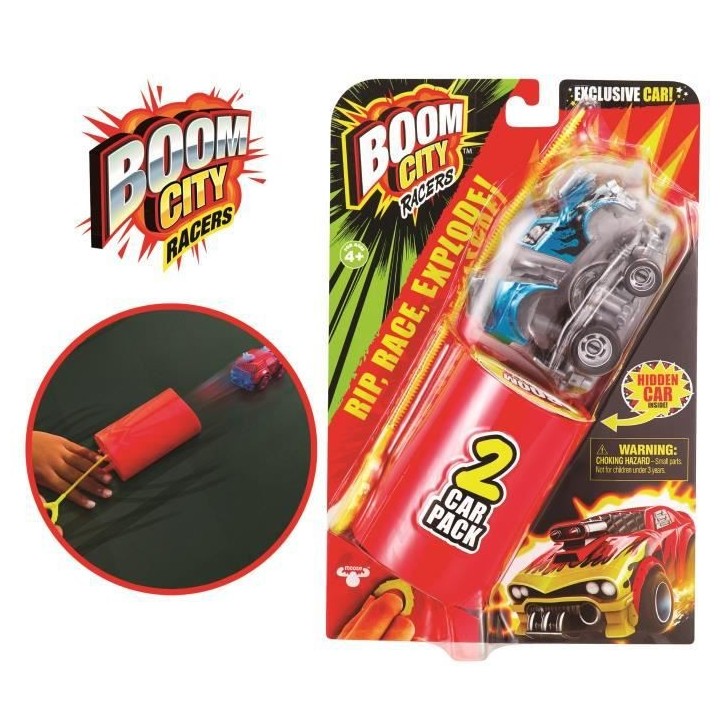 Boom City Racers - Two pack Série 1 Asst.