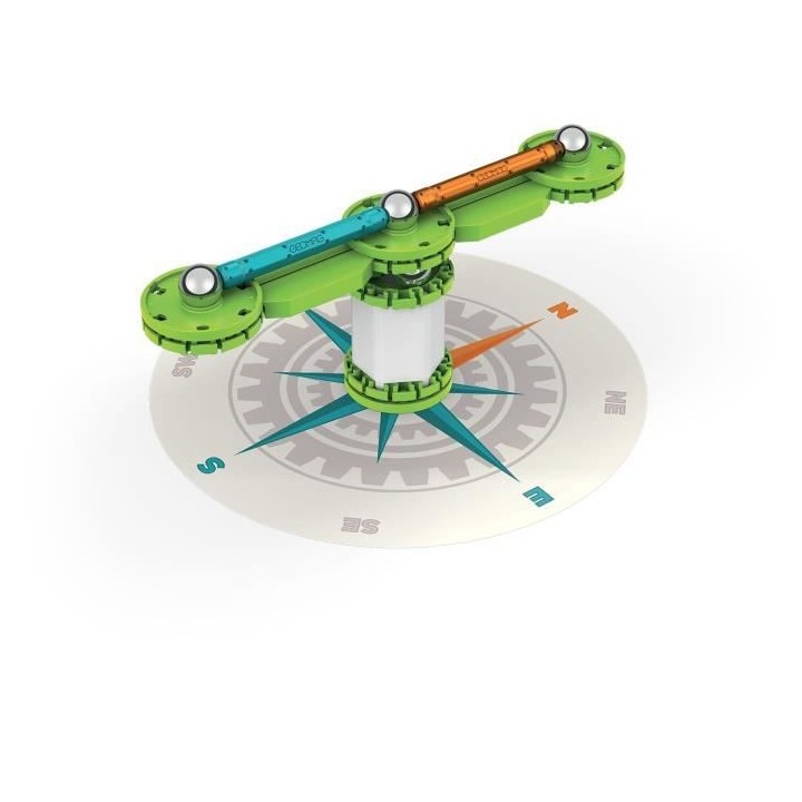 GEOMAG MECHANICS, MOTION 35 pcs, construction magnétique, jeux éduca