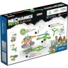 GEOMAG MECHANICS, MOTION 96 pcs, construction magnétique, jeux éducatifs, Jouet pour enfants des 7 ans, GMT01