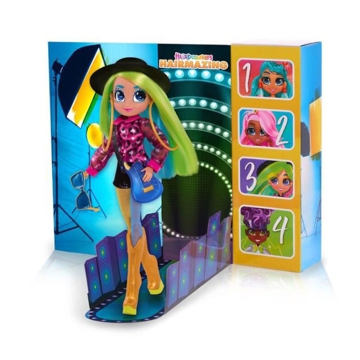Hairdorables - Hairmazing - Poupée Mannequin avec 6 surprises - Harmo