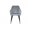 Chaise de Salle à Manger DKD Home Decor Gris Bicolore 57,5 x 62 x 88 cm