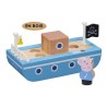 Peppa Pig - Bateau en bois avec 1 personnage