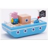 Peppa Pig - Bateau en bois avec 1 personnage