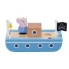 Peppa Pig - Bateau en bois avec 1 personnage