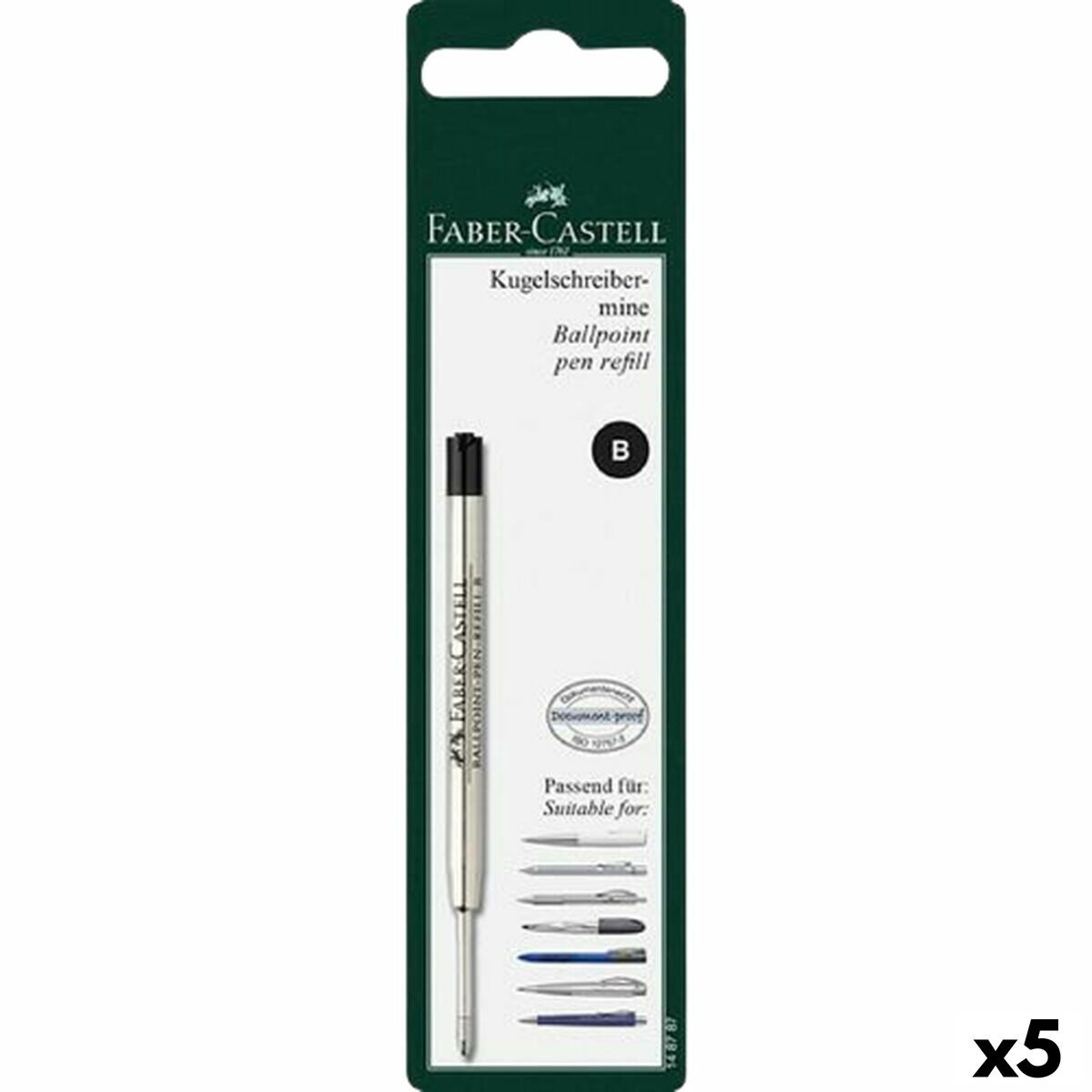 /stylos/126463-pieces-de-rechange-faber-castell-crayon-noir-5-unites-4005400137994.html