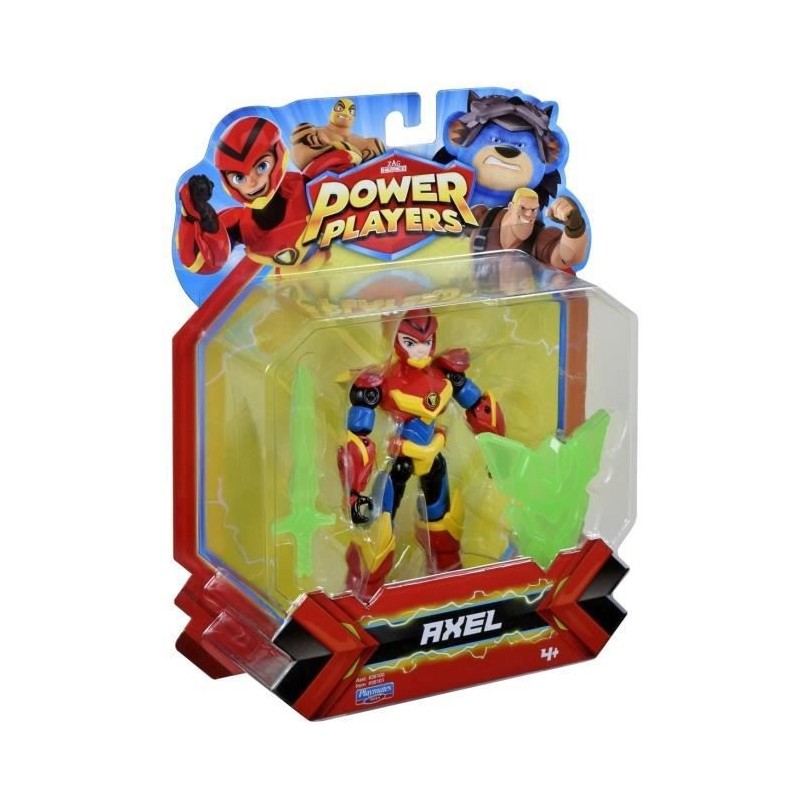 Power Players- Figurine articulée de 12 cm - Axel