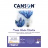 Bloc-notes Canson 250 g/m² A3 30 Volets 5 Unités Blanc Naturel