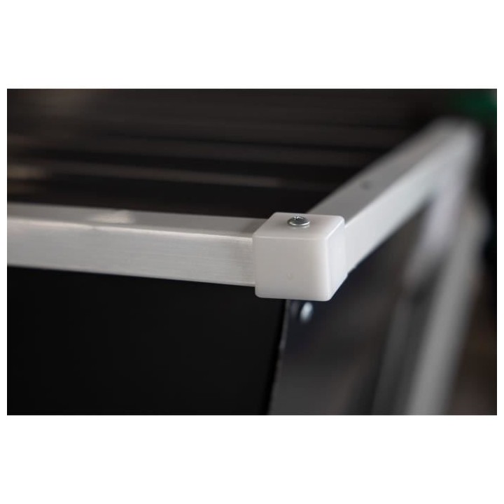 Abri de jardin en métal GARDENWOOD 2,26 m² - Kit ancrage inclus - Gr