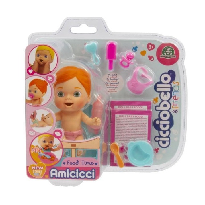 CCB - Set Repas Cicciobello Amicicci Deluxe - Asst Fille & Garçon