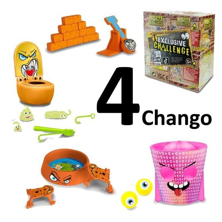 CCCC - ChaChaCha Challenge Pack de 4 - Série 1 (Pack exclusif)