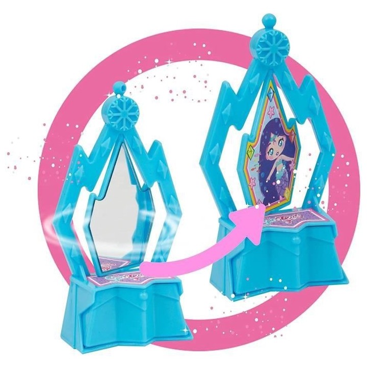 Seasters , Château avec poupée sirene surprise, Princesse qui se tra