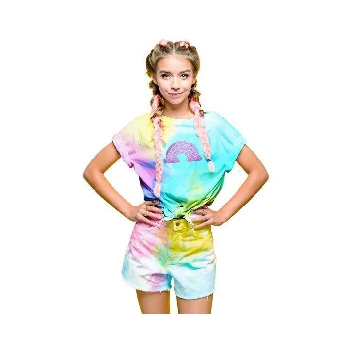 Glitzy, Coffret Spray on Tie & Dye, Loisirs créatifs,Création de ses