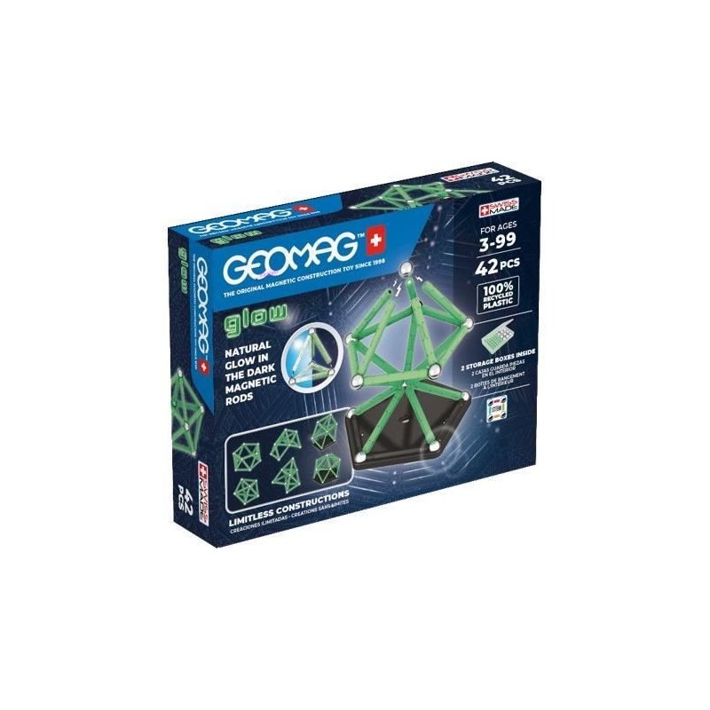 GEOMAG - Ecofriendly 42 pcs Glow