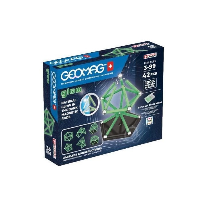 GEOMAG - Ecofriendly 42 pcs Glow