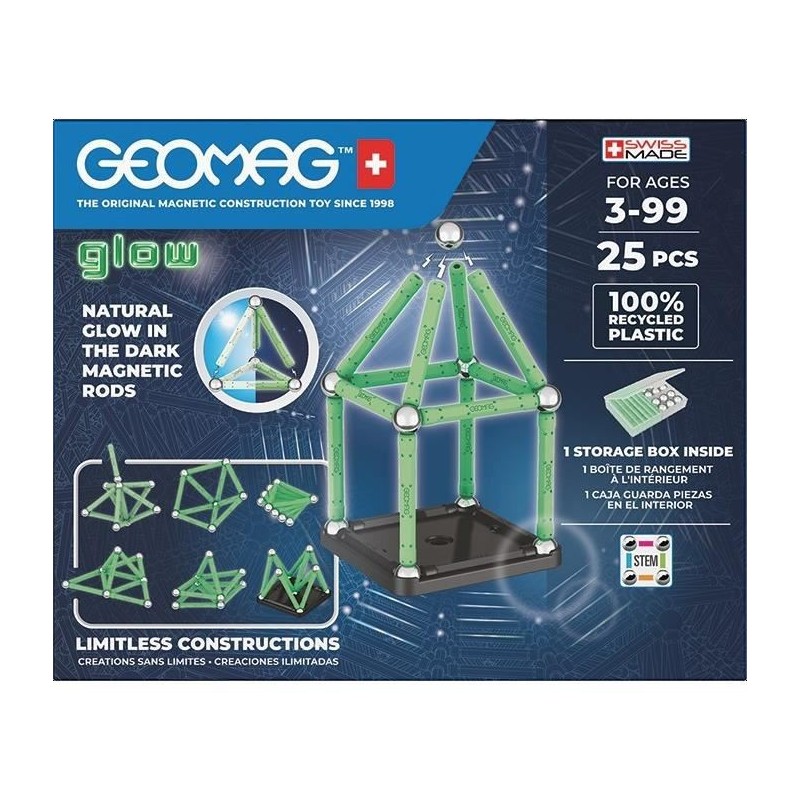 GEOMAG - Ecofriendly 25 pcs Glow