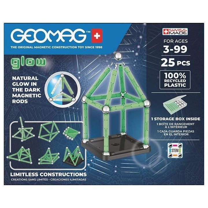 GEOMAG - Ecofriendly 25 pcs Glow