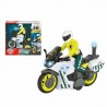 Motocyclette Dickie Toys    17 cm Police