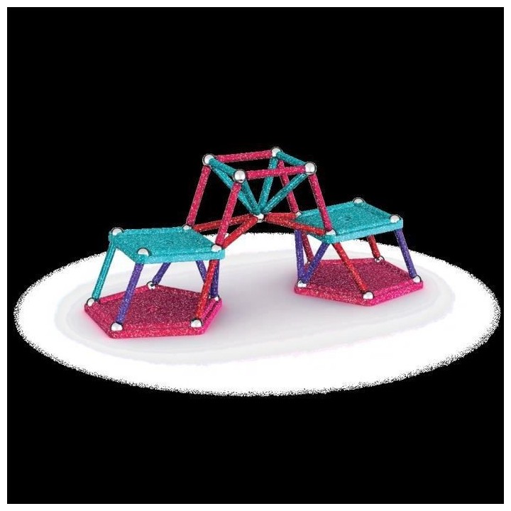 GEOMAG - Ecofriendly 60 pcs Glitter