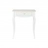 Console DKD Home Decor Bois MDF Blanc (60 x 40 x 72,5 cm)